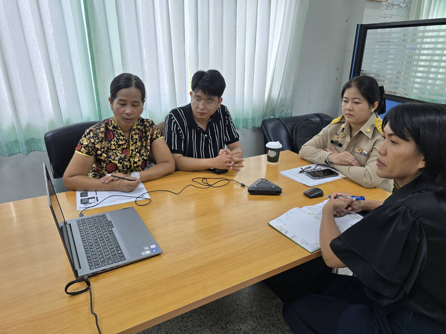 title - ส.ป.ก. เพชรบุรี ร่วมประชุมซักซ้อมการปฏิบัติการตามมาตรการป้องกันการรั่วไหลของข้อมูลในระบบสารสนเทศทรัพยากรบุคคล (DPIS 6)